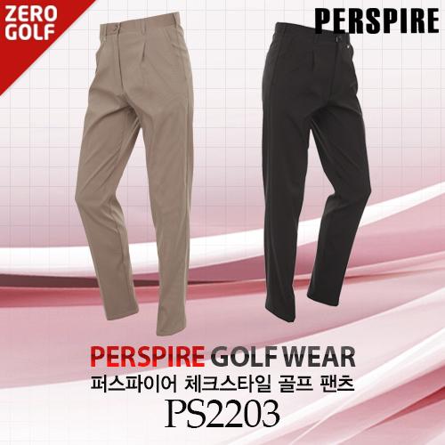 [PERSPIRE] 퍼스파이어 체크스타일 골프 팬츠 Model No_PS2203