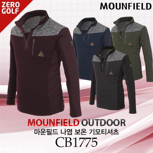 [MOUNFIELD] 마운필드 나염 보온 기모티셔츠 Model No_CB1775
