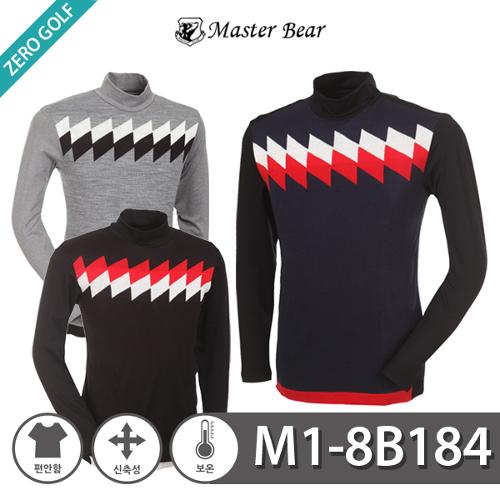 [MASTER BEAR] 마스터베어 웜다이아 패턴 하프니트 Model No_M1-8B184