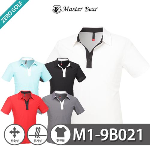 [MASTER BEAR] 마스터베어 넥포인트 카라 PK 반팔티셔츠 Model No_M1-9B021