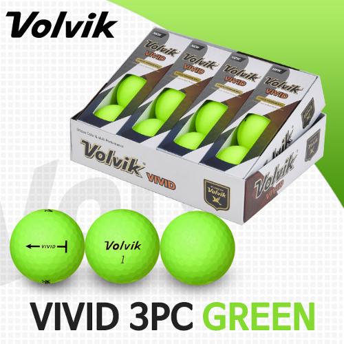 볼빅 VIVID 비비드 소프트 3피스 그린 GREEN