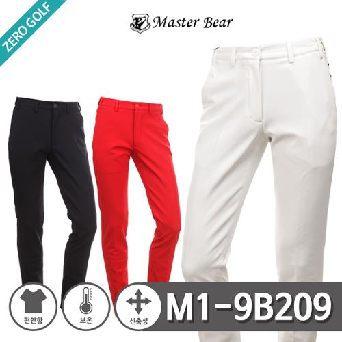 [MASTER BEAR] 마스터베어 신축성 라인 기모 골프팬츠 Model No_M1-9B209