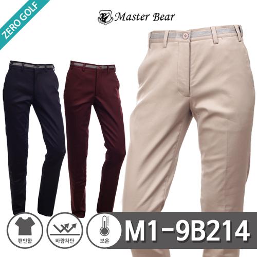 [MASTER BEAR] 마스터베어 컬러 기모 면 골프팬츠 Model No_M1-9B214