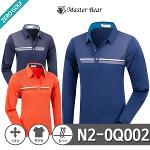 [MASTER BEAR] 마스터베어 어깨 포인트 컬러 스판 카라티셔츠 Model No_N2-0Q002