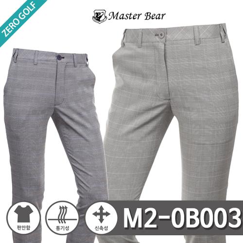 [MASTER BEAR] 마스터베어 트렌디 체크 숨김밴딩 팬츠 Model No_M2-0B003