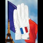 [골프스킨 골프장갑] 프랑스 - 최상의그립감 미끄럼방지 세탁가능 특수원단 스마트폰터치 (왼손)