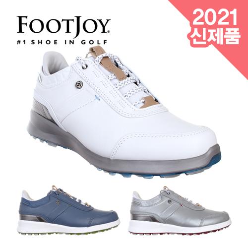 풋조이 STRATOS 천연소가죽 스파이크리스 여성용 골프화(#90111/#90112/#90113)