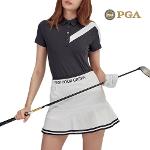 PGA 여성 올라운드 반팔 카라티셔츠 POS01TS212