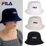 [휠라] FILA 로고 트렌드핏 사계절 면 버킷햇 벙거지 모자