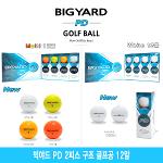 뉴~빅야드 PD골프공 12볼-2피스구조