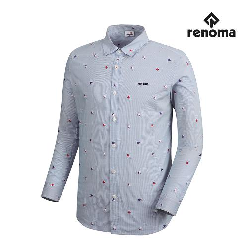 [레노마골프] 남성 잔스트라이프 별 패턴 셔츠 RMBSH1603-906_G