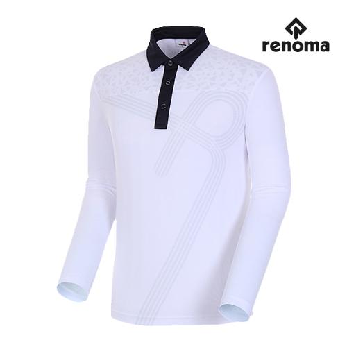 [레노마골프] 남성 와플 포인트 카라 티셔츠 RMTYH1109-100_G