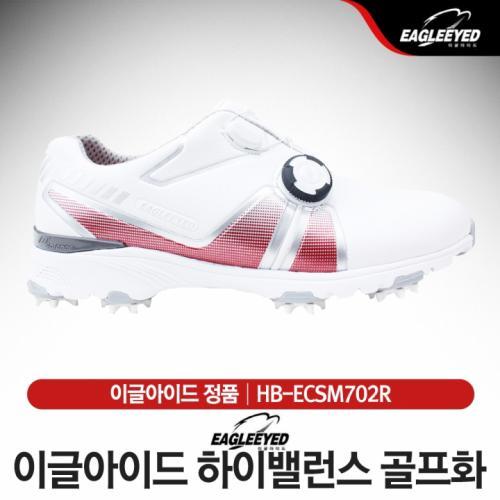 이글아이드 남성 골프화 HB-ECSM702R/화이트+레드