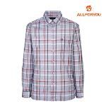 [올포유]남성 빅체크 패턴 셔츠 AMBSJ1659-500_G