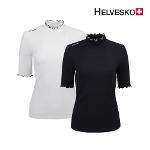 헬베스코 여성용 5부소매티셔츠 - H1MWTS263