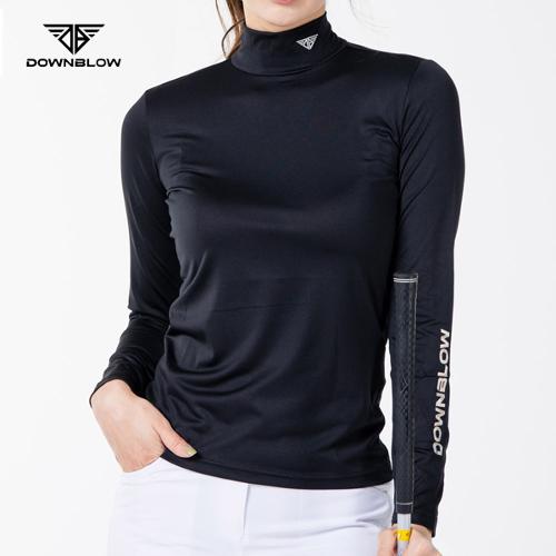 다운블로우 여성 스판 냉감 골프 이너 티셔츠 B-3001W