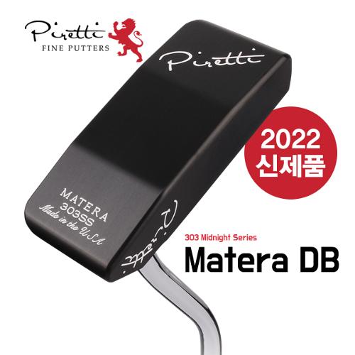 [22년신상-세계3대퍼터]피레티골프 303미드나잇 시리즈 마테라DB Matera DB 퍼터