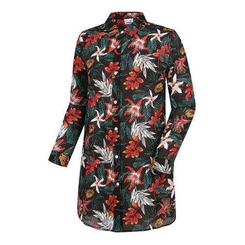 [레노마골프]여성 플라워 패턴 롱 셔츠 RWBSI6601-199