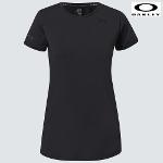 OAKLEY 오클리 여성 라디언트 플레인 2.0 반팔 셔츠 요가 필라테스 골프 블랙 FOA500219