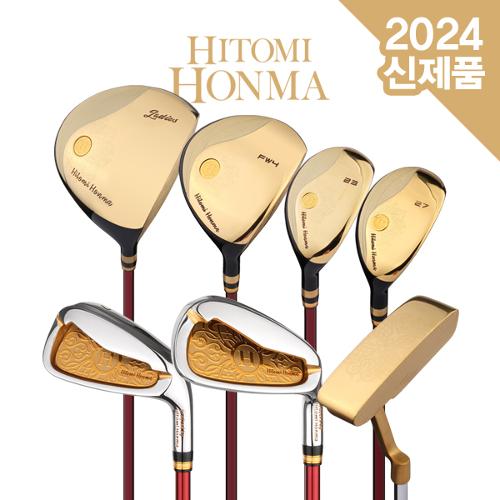 히토미 혼마 NEW 프리미엄 3스타 골드헤드 초경량 여성용 풀세트(12PCS)-클럽만[백미포함]