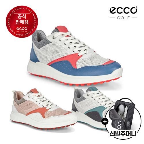 [신발주머니증정][에코코리아정품] 에코 S-캐주얼 여성 스파이크리스 골프화 (102803)