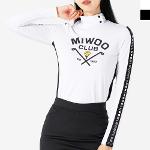 DMJG 1011 여자 골프웨어 단추 포인트 티셔츠 여성상의 여자상의 기능성 기본티