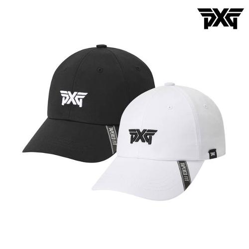[카네정품] PXG 에센셜 스몰 로고 태이퍼드 핏 캡 모자