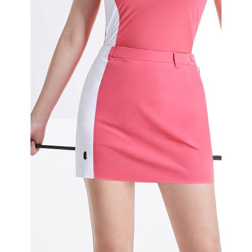 [빈폴골프] [NDL라인] 여성 코럴 컬러 배색 H라인 큐롯 (BJ2426L457)