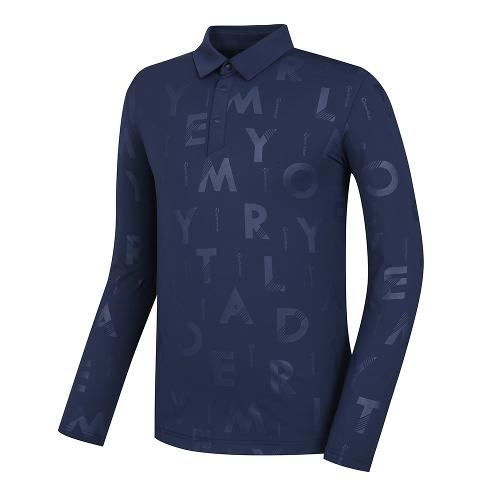[테일러메이드] 남성 로고 패턴 카라 티셔츠 TMTYK3146-906