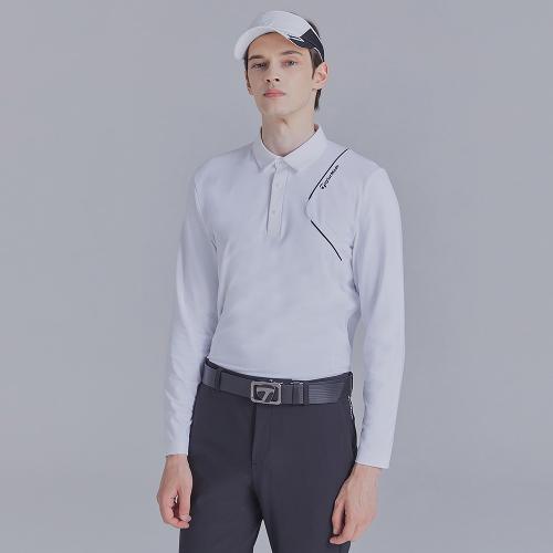 [테일러메이드] 남성 포인트 카라 티셔츠 TMTYK3143-100