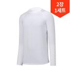 2장1세트/JXR 패널 올메쉬 터틀넥 남여 이너웨어