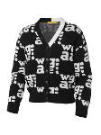 [W.ANGLE] 여성 체커보드 스웨터 가디건_WWU22K72Z1