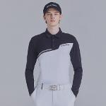 [테일러메이드]남성 컬러 블록 카라 티셔츠 TMTYK4148-100