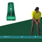 런처 미니 골프 퍼팅매트 퍼터연습기 20cm x 200cm