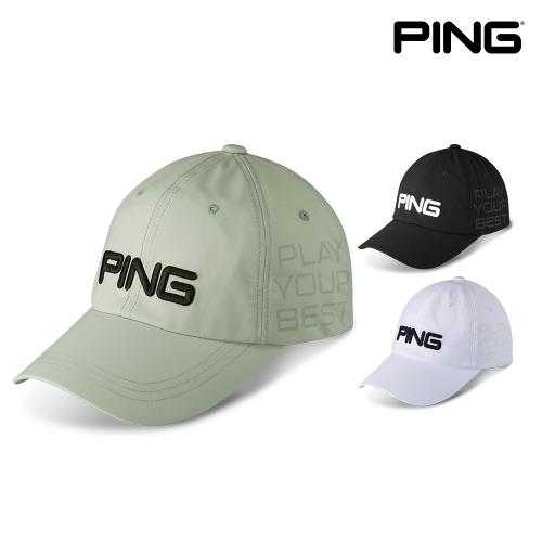 [삼양 정품] 23년 신상품 핑 6각 슬로건 골프모자