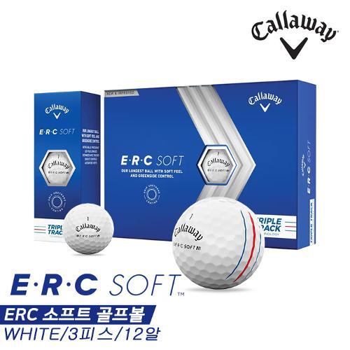[단독10%쿠폰][캘러웨이 정품] 2023 ERC 소프트 트리플트랙 3피스 골프볼