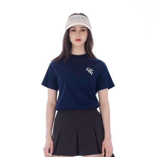 [CELLTY] DYNAMIC LETTERING HALF SLEEVE-NV