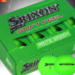 [스릭슨]SRIXON 소프트필 브라이트 무광 골프볼(2피스)(12알)(그린)