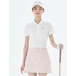 [빈폴골프] 여성 시어서커 반팔 칼라티셔츠  화이트 (BJ3342A301)