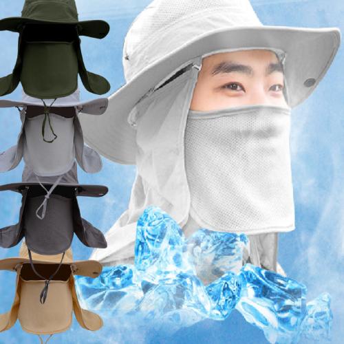 햇빛차단 풀페이스 그늘막 정글모 버킷햇
